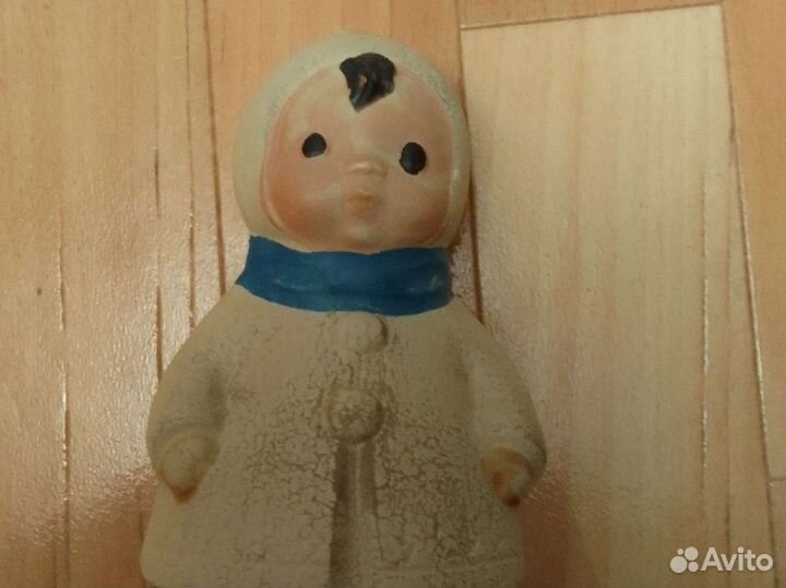 Резиновая игрушка пищалка СССР