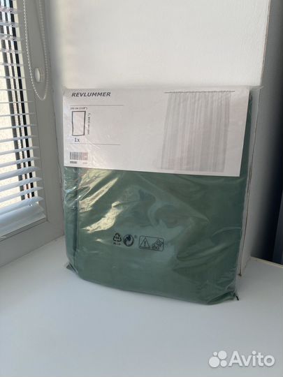 Штора икеа тюль revlummer