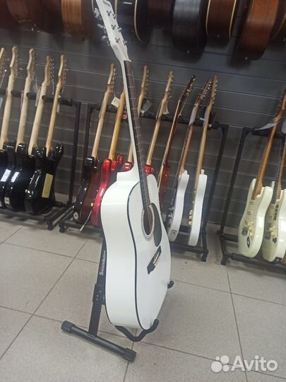 Акустическая гитара Martinez FAW - 702 / WH б/у