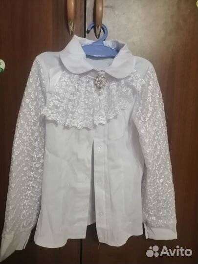 Блузка на девочку 7 лет