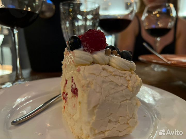 Меренговый рулет