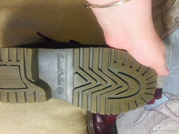 Ботинки для девочки 36 размер