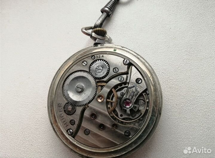 Часы офицерские механические карманные редкие