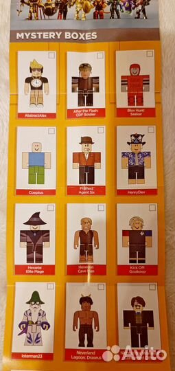 Фигурки Roblox Series 3,5