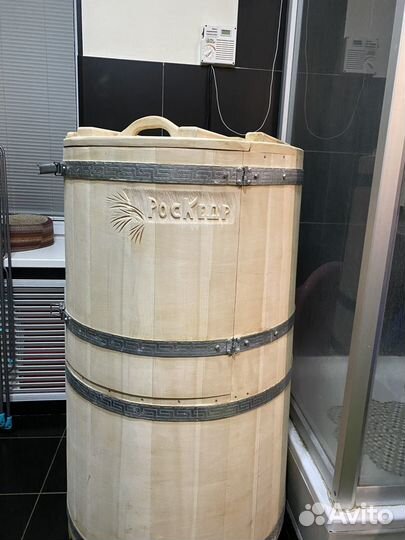 Кедровая бочка с парогенератором