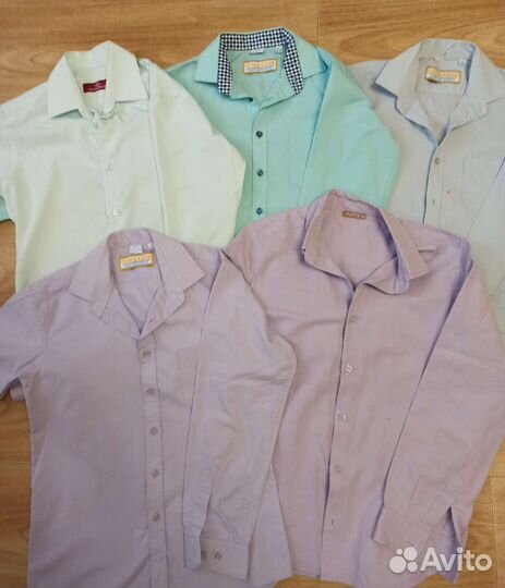 Рубашки школьные