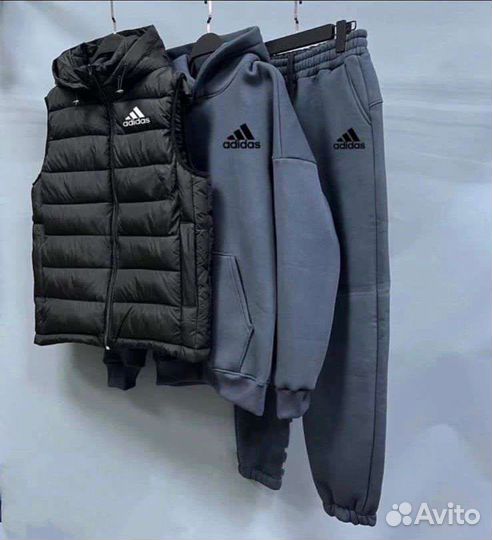 Костюм спортивный тройка Adidas размер