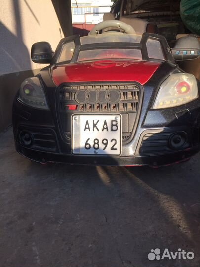 Детский электромобиль бу audi