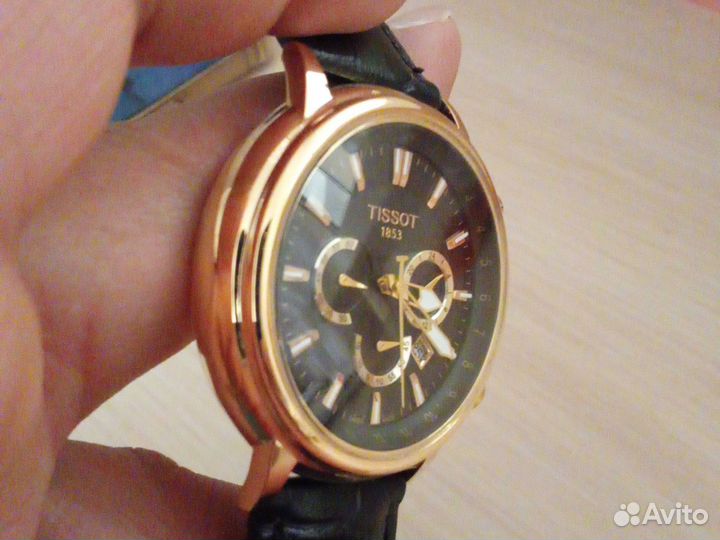 Золотые часы Tissot 18k