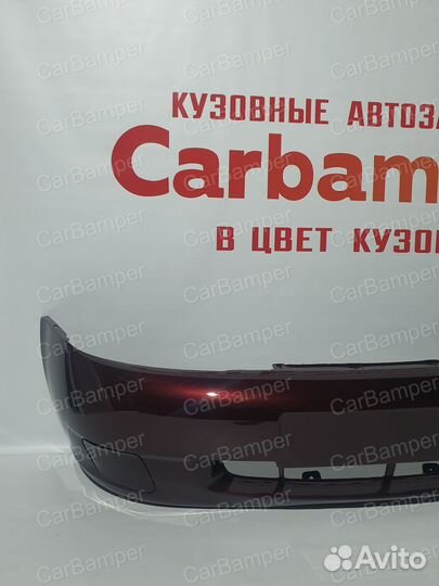 Передний бампер Калина 1 в цвет портвейн 192