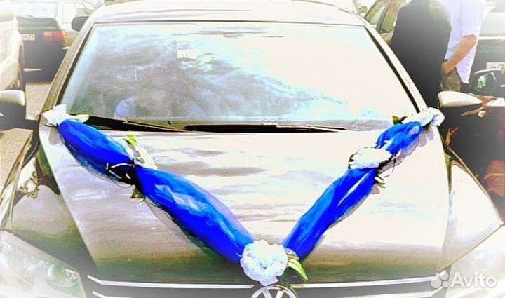 Украшение для авто свадебное