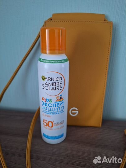 Солнцезащитный спрей spf 50 Garnier