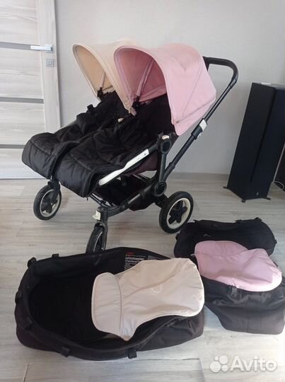 Коляска bugaboo donkey коляска для двойни, погодок