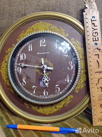 Янтарь. Часы настенные. СССР