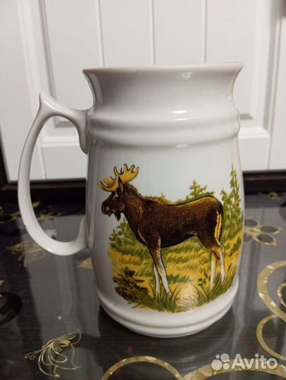 Пивная кружка коралл охотник