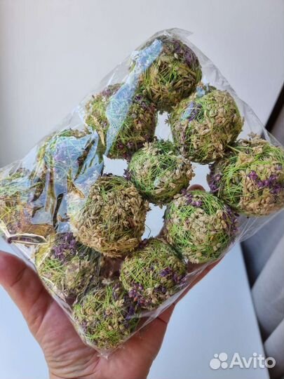 Декоративные шары из цветов