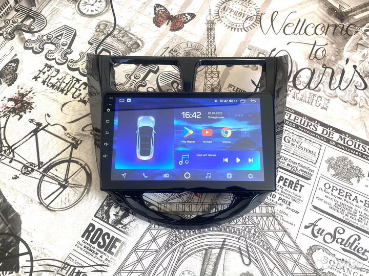 Андройд магнитола Хундай Солярис (10-17 г )