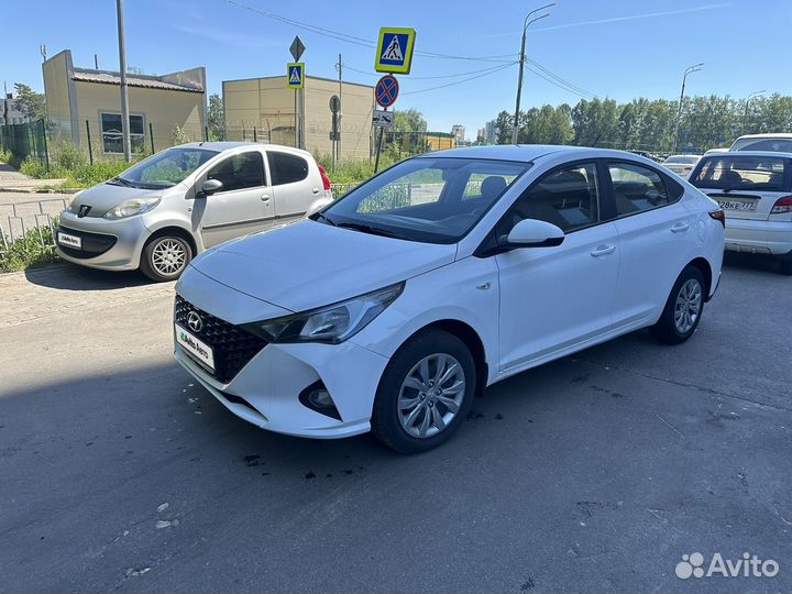 Hyundai Solaris 1.4 МТ, 2021, 71 000 км