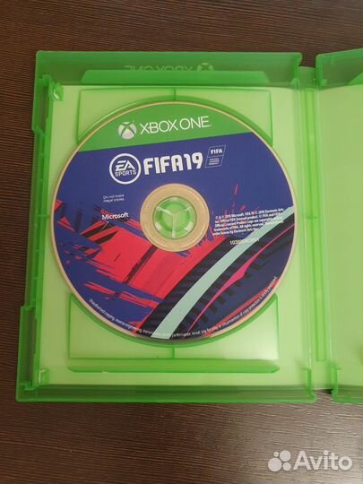 Диск fifa 19 на xbox one