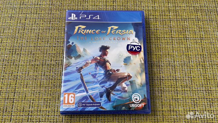Prince of Persia The Lost Crown ps4 новый диск