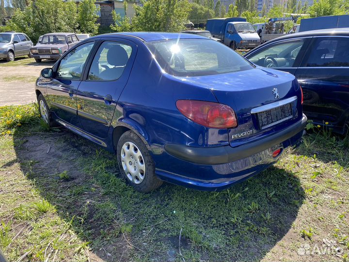 Peugeot 206 седан разбор