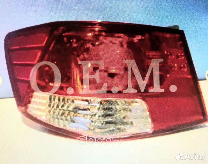 Фонарь внешний левый kia cerato 2