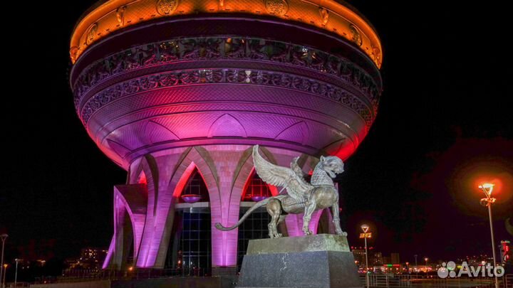 Экскурсия по ночной Казани + колесо обозрения