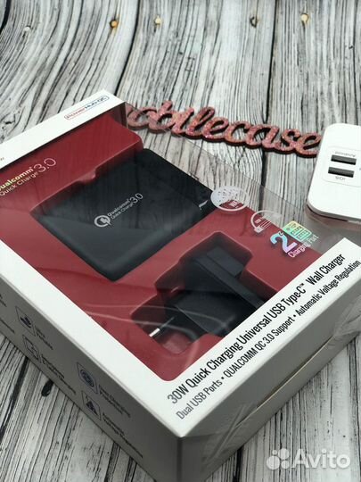 Блок питания сетевой Promate PowerHub-QC