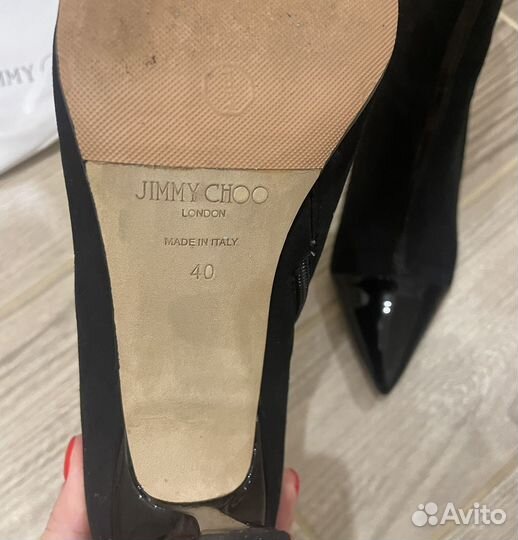 Jimmy choo ботильоны оригинал