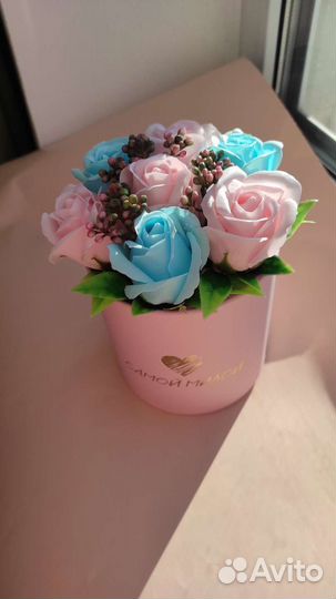 Цветы из мыла