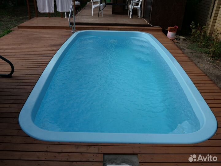 Композитный бассейн 5х2.7х1.4