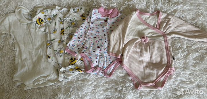 Вещи пакетом для новорожденной девочки