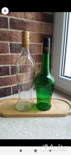 Бутылка стеклянная