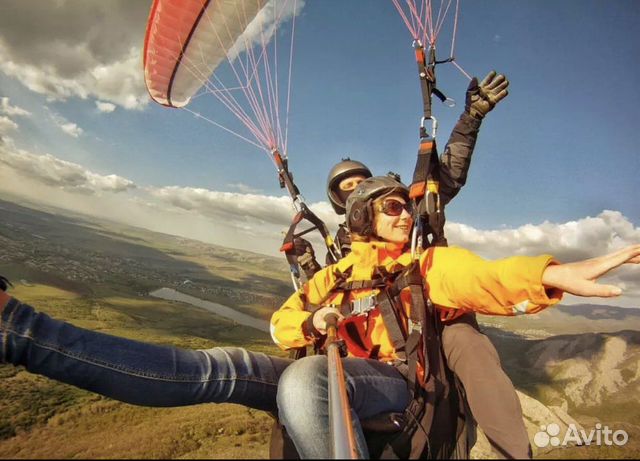 Полет на параплане