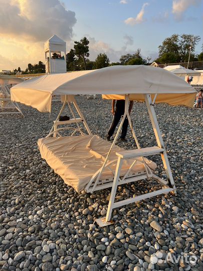 Качели пляжные