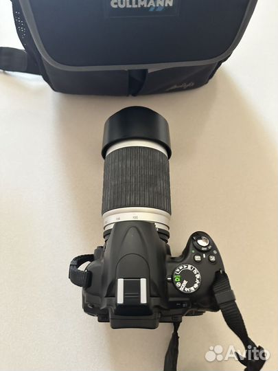 Nikon d5000 + объектив Cosina 100-300 + сумка