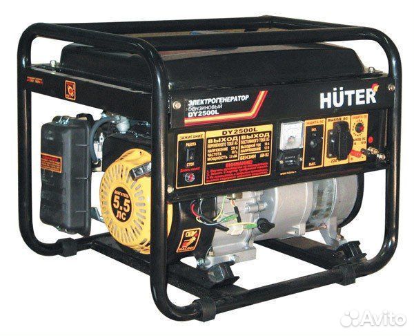 Бензогенератор huter DY2500L (Генератор)