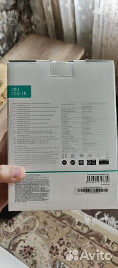 Кулер для цп Deepcool AG400 BK новый
