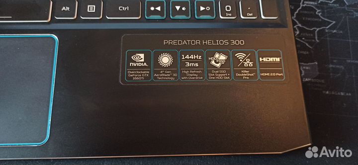Acer predator helios 300 PH315-52