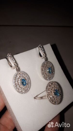 Коллекция серебряных колец с натуральными камнями