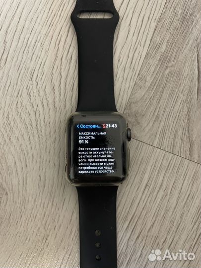 Часы apple watch 3 38 mm