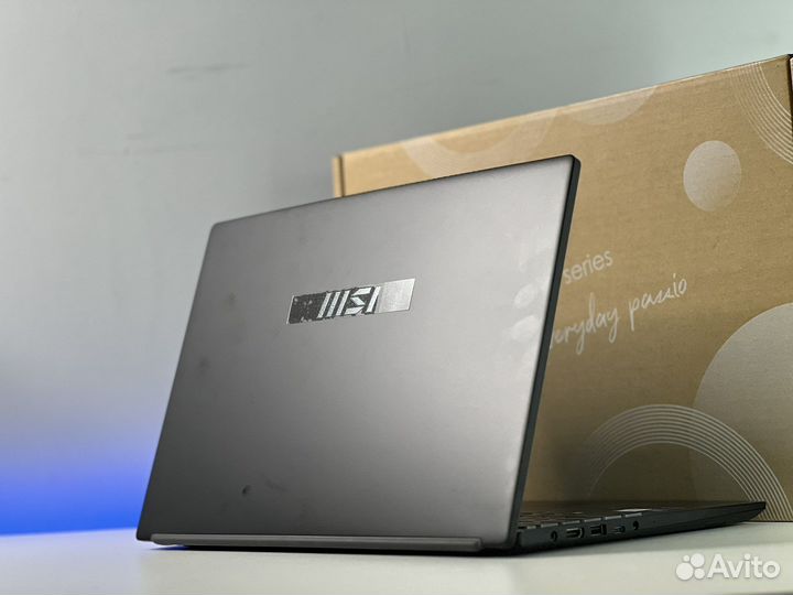 Новый MSI Modern IPS Core i5 12th 8g озу SSD256g