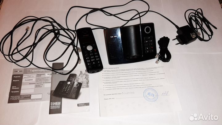 Телефон домашний с автоответчиком Texet фирменный