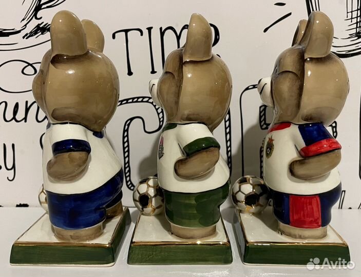 Олимпийский Мишка 1980 Цска Локомотив Динамо