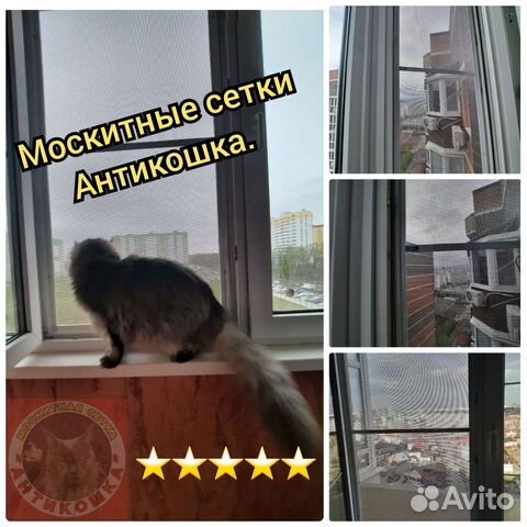 Москитная сетка Антикошка