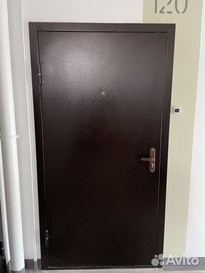 Дверь входная от застройщика 2050*960