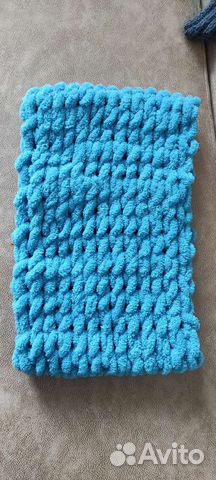 Снуд из пряжи alise puffy.и комплект из ангорки