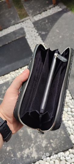 Кошелек из кожи питона