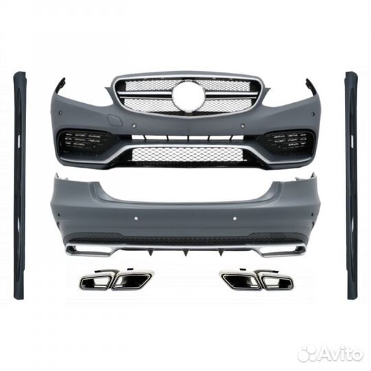 Mercedes benz w212 обвес 6.3 amg