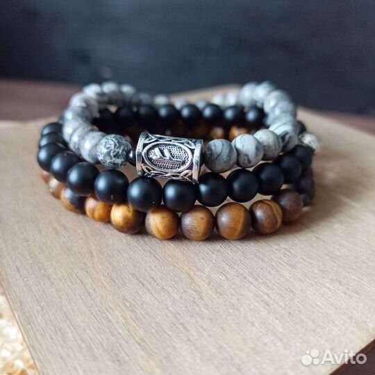Браслеты из натурального камня